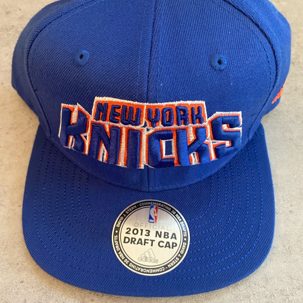 NBA New York Knick’s 2013 official draft hat cap